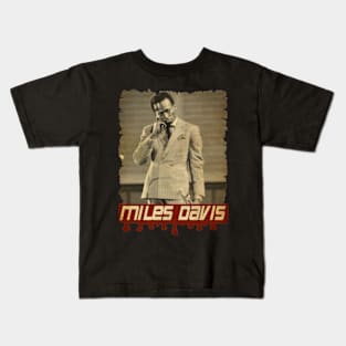 Miles Davis Vintage Kids T-Shirt